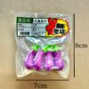 SKU_11_茄子-冰箱贴 Miniature Realistic Vacuum-Packed Vegetable Fridge Magnet