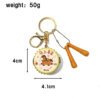 SKU_18_马年大鼓-马上暴富 Realistic Customized Resin Drum Keychain