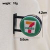 SKU_24_圆形灯牌711-冰箱贴 Customizable Round Light-Up Refrigerator Magnet