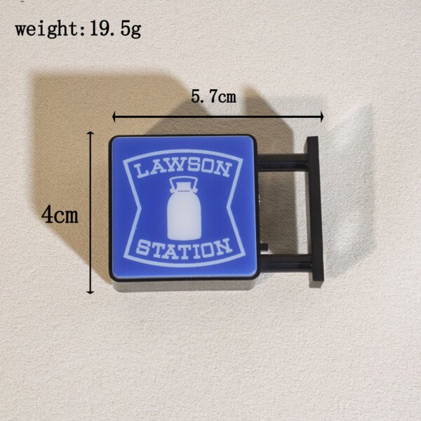 SKU_33_正方形罗森灯牌-冰箱贴 Customizable Square Magnetic Light-Up Fridge Magnet