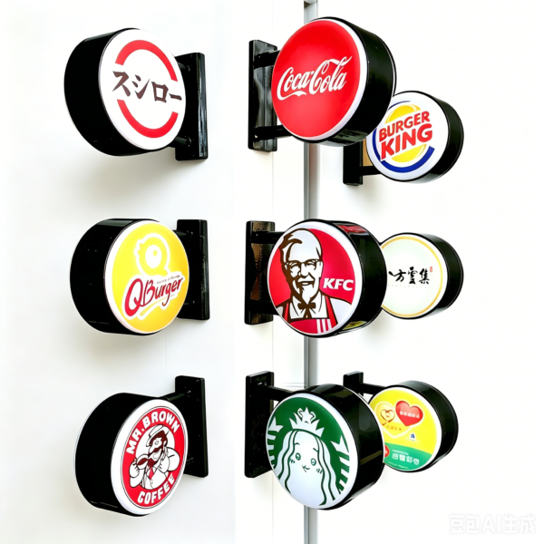 主图 Customizable Round Light-Up Refrigerator Magnet