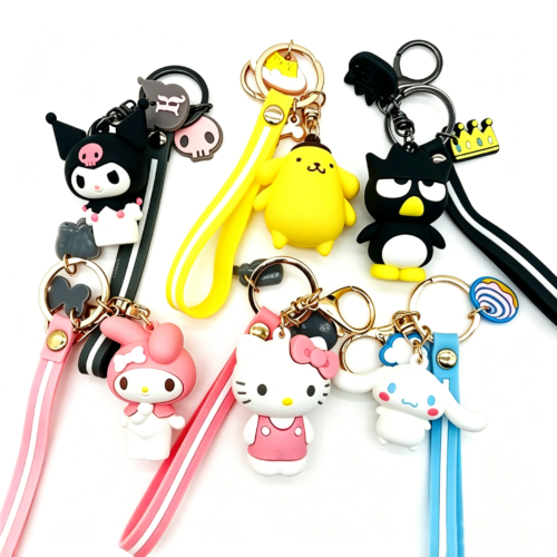 主图 Cute Cartoon Pendant Sanrio Character PVC Keychain