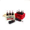 主图_01 Mini Retro 6-Pack Red Cola Crate Keychain