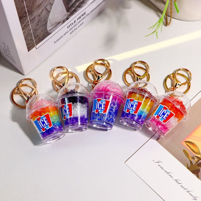 Miniature ICEE Rainbow Slushie Keychain 2 主图 01 2