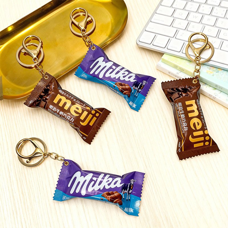 Realistic Meiji Milk Chocolate Gashapon Keychain 2 主图 01 22