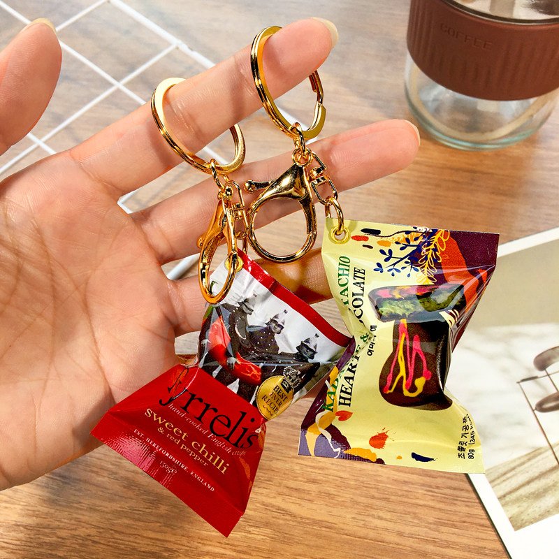British Potato Chip Snack Bag Keychain 3 主图 01 45