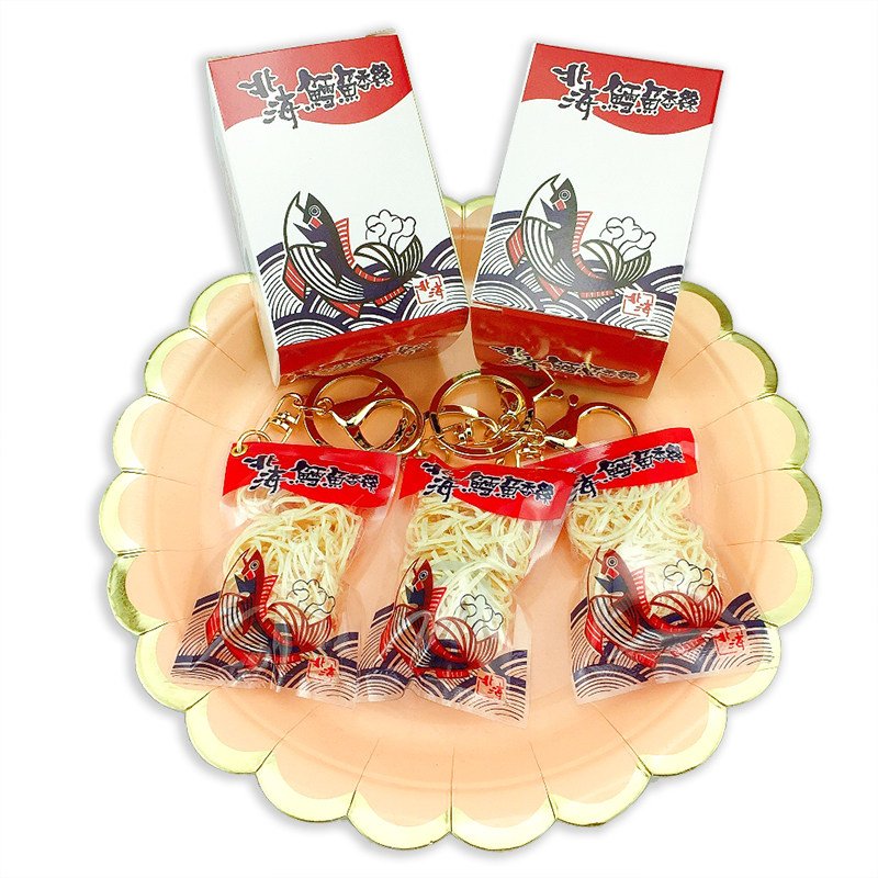 Realistic Taiwan Beihai Codfish Strip Snack Keychain 2 主图 02 15