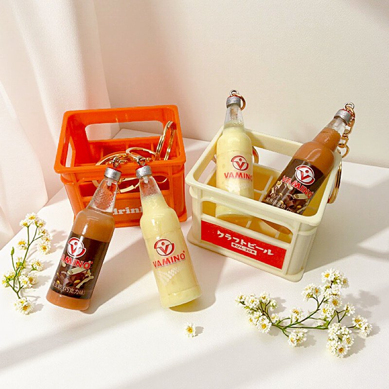 Simulated Thai Soy Milk Gashapon Keychain 2 主图 02 35