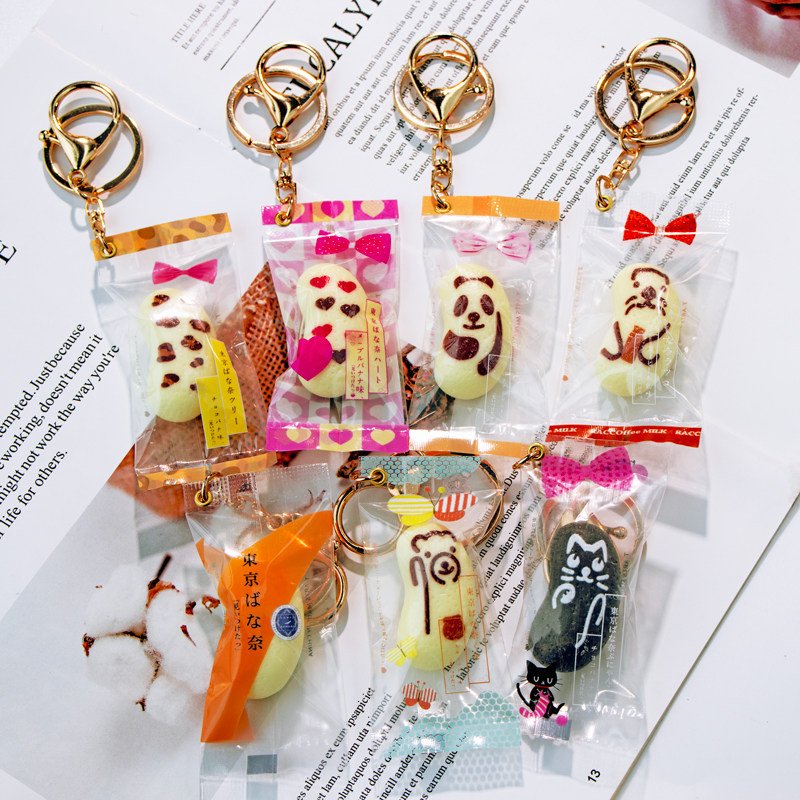 Bandai Gashapon Bread-Themed Keychain 3 主图 02 5