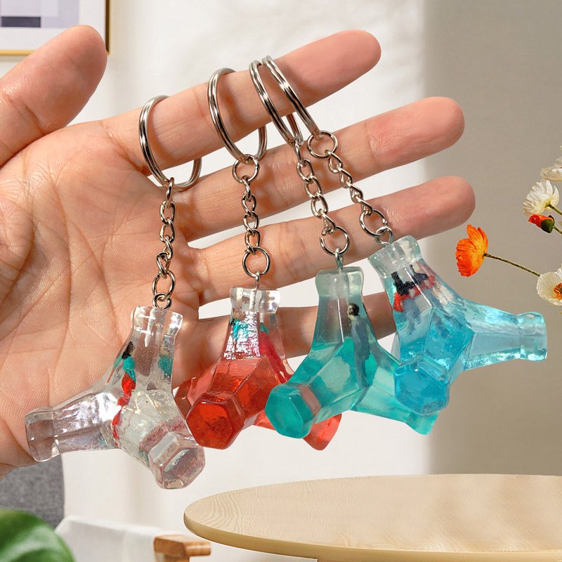 Artificial Aquarium Project Rock-Style Keychain 2 主图 04 14
