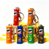 Realistic Miniature Pringles Potato Chip Can Keychain