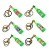 图片添加尺寸重量标注 (1) Realistic Miniature Korean Soju Beer Keychain