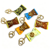 图片背景处理 Miniature Magnum branded Ice cream Gashapon Keychain