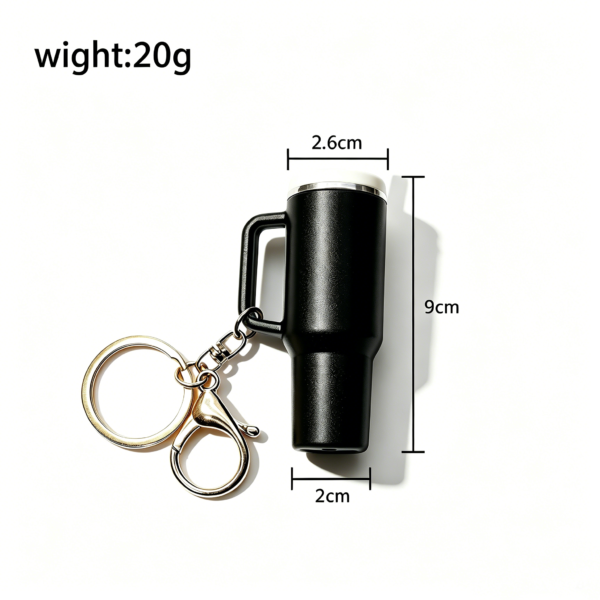Miniature Replica Stanley Cup Tumbler Keychain