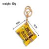 Miniature Korean Chocolate Snack Gashapon Keychain