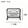 更换图片背景为纯白色 (1) Customizable Double-sided Desktop Standing Sign