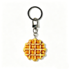 更换图片背景为纯白色 Realistic Hong Kong Egg Waffle Keychain