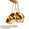 更换图片背景为纯白色 Simulated Gold Bowl Lucky Keychain