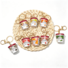 更换图片背景为纯白色 Replica Miniature Häagen-Dazs Ice cream Keychain