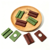 更换图片背景为纯白色 (4) Realistic KitKat Chocolate Keychain/Fridge Magnet