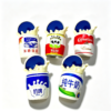 更换图片背景为纯白色 Creative Resin Simulation Milk Cup Magnetic Fridge Magnet