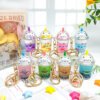 详情-05 Liquid Oil Sakura Cat Milk Tea Cup Keychain