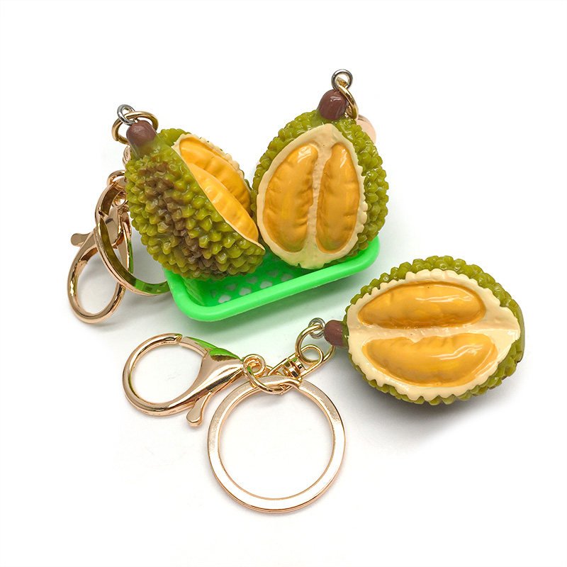 Creative Quirky Fruit Resin Keychain 2 详情 02 1