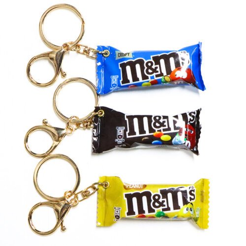 详情_03 Realistic M&M's Chocolate Keychain