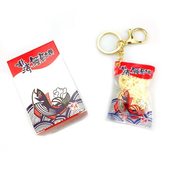 详情_08 Realistic Taiwan Beihai Codfish Strip Snack Keychain
